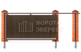 Ворота откатные 2900×6000 ВЭ-5767